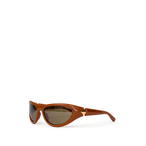 Bottega Veneta Braune Sonnenbrille aus Azetat