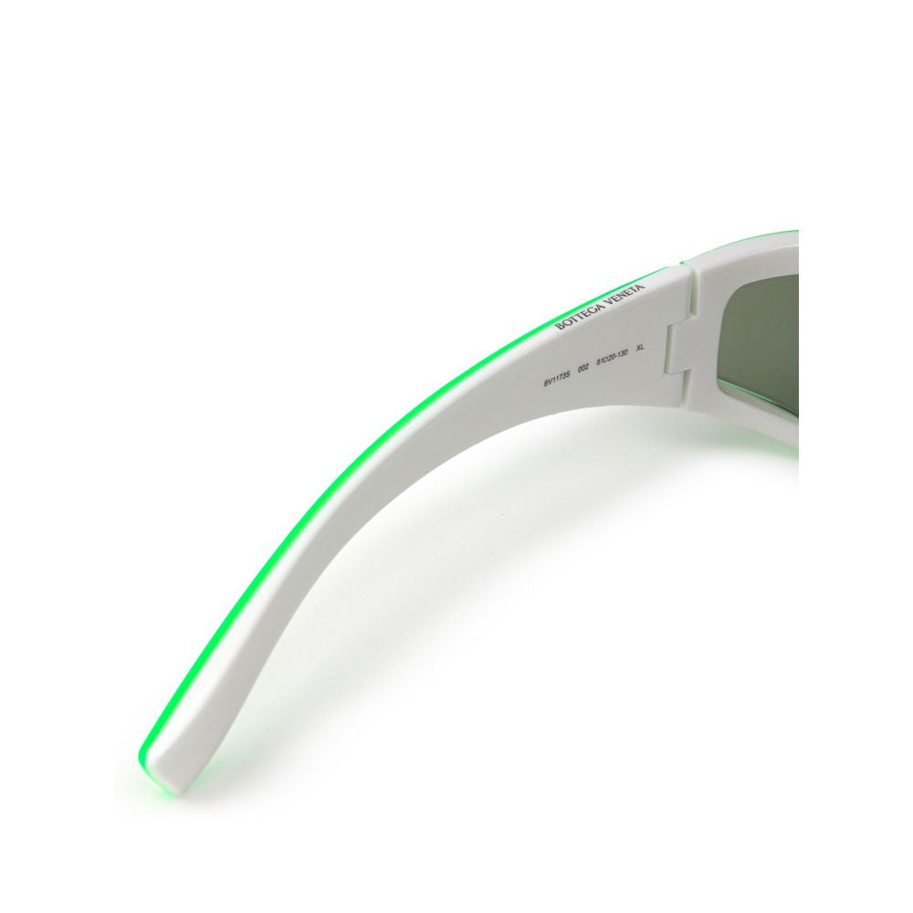 Bottega Veneta Grüne Acetat-Sonnenbrille