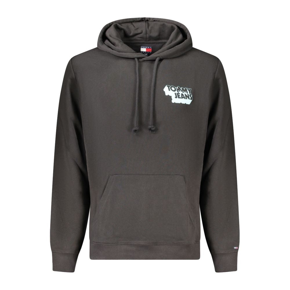 Tommy Hilfiger Schwarzer Baumwoll-Hoodie für Männer
