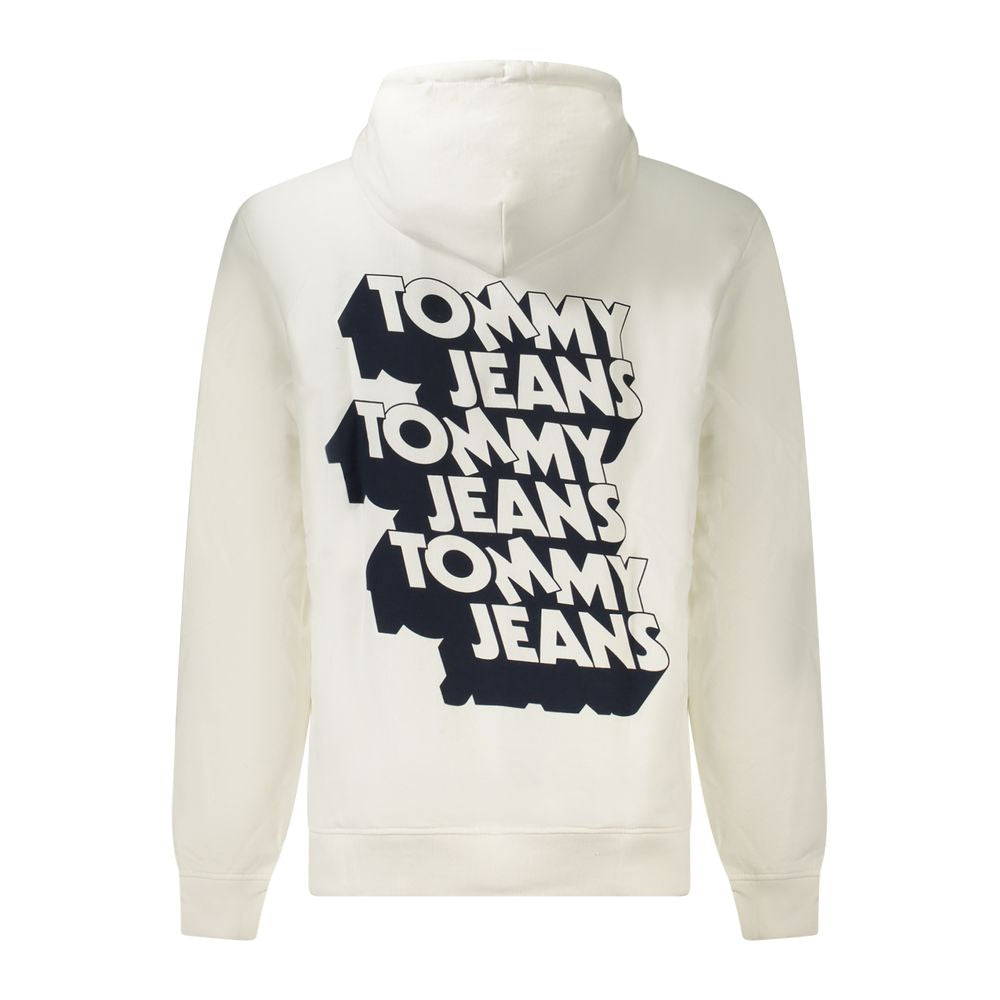 Tommy Hilfiger Weißer Baumwollpullover für Männer