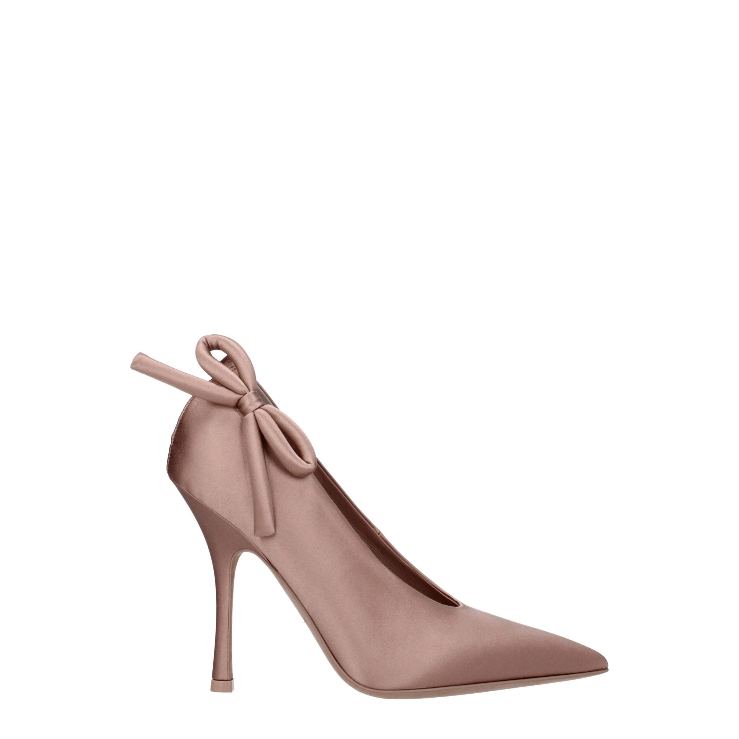 Valentino Garavani Rosa Satin High Heel Pumps