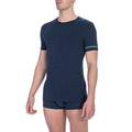 Bikkembergs Schwarzes Baumwoll-T-Shirt für Herren