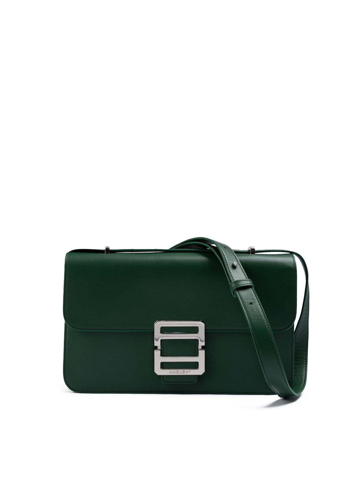 Ambush Grüne Leder Crossbody Tasche