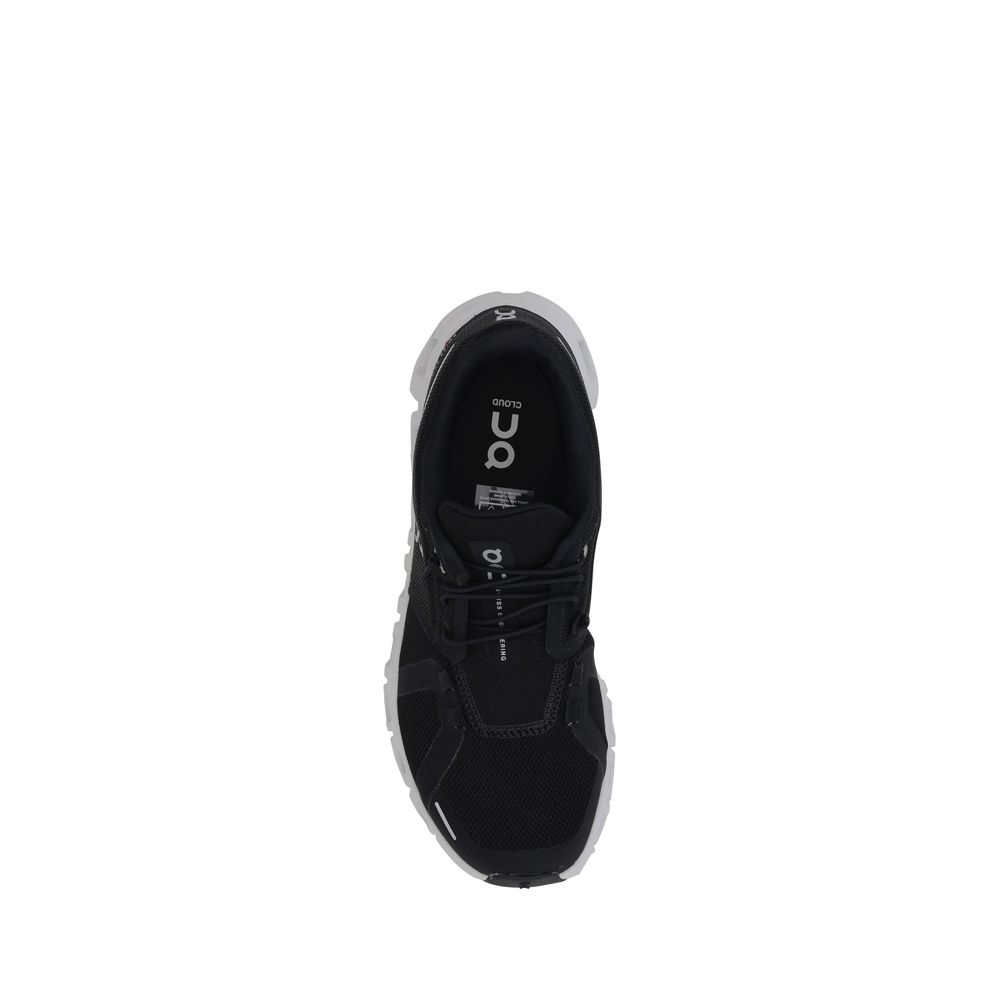 ON Schwarze Polyester-Sportschuhe