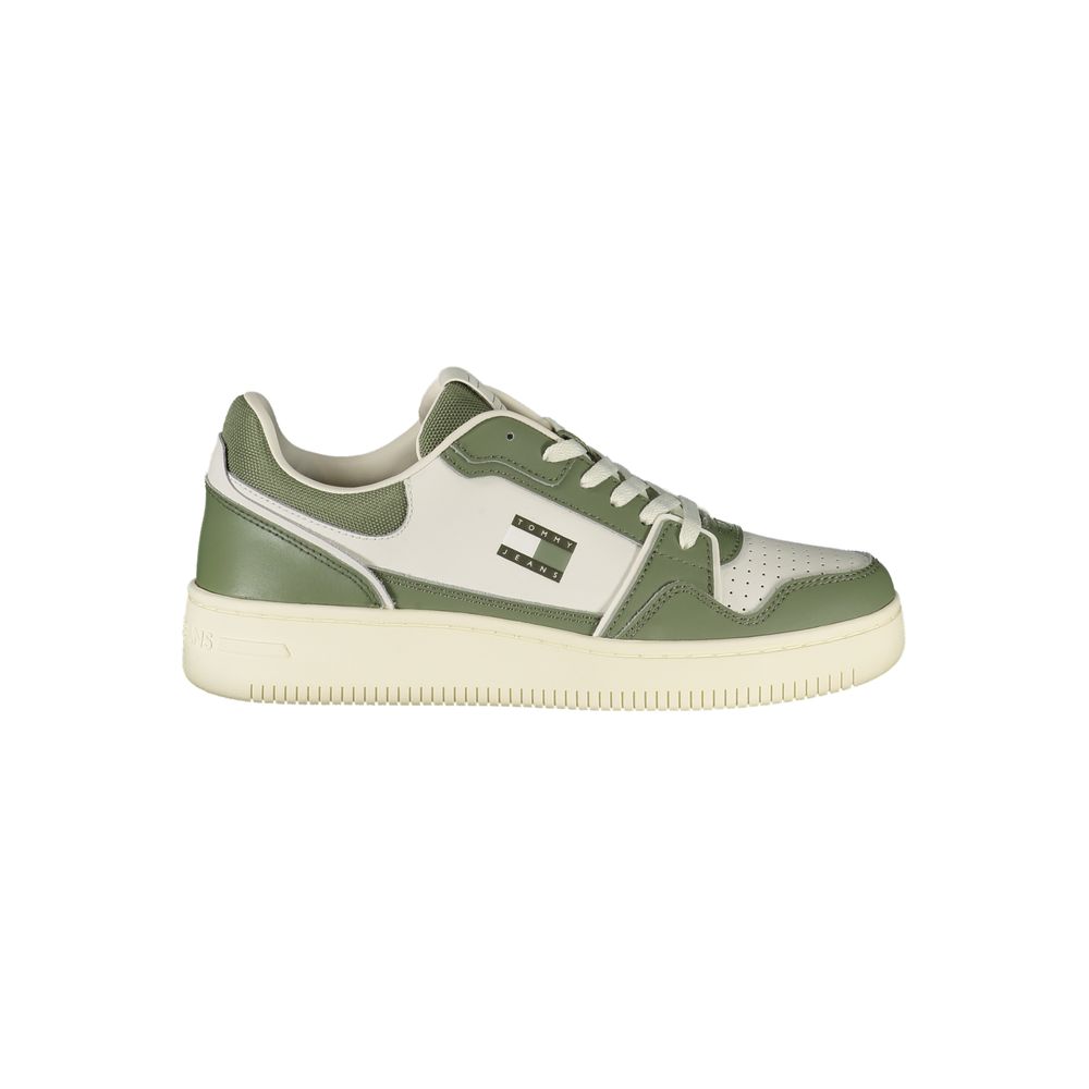 Tommy Hilfiger Grüner Polyester Sneaker