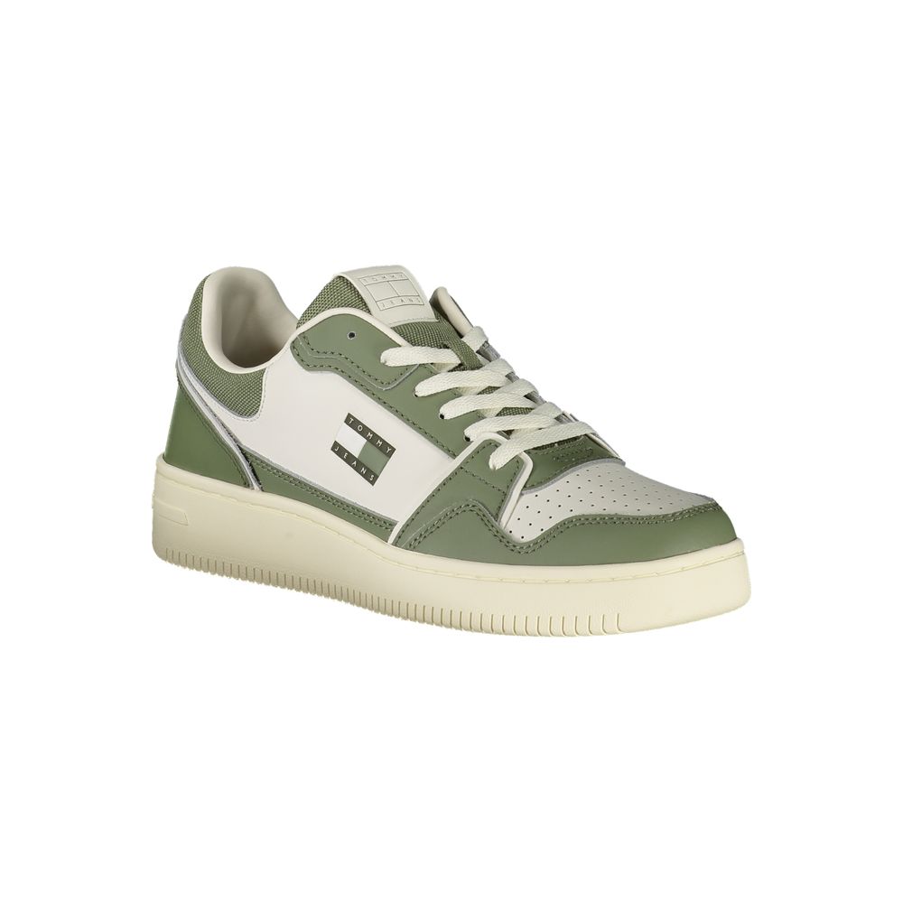 Tommy Hilfiger Grüner Polyester Sneaker