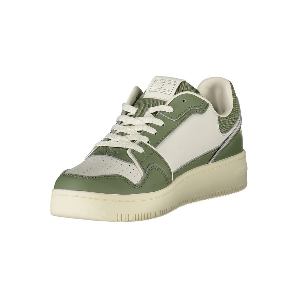 Tommy Hilfiger Grüner Polyester Sneaker