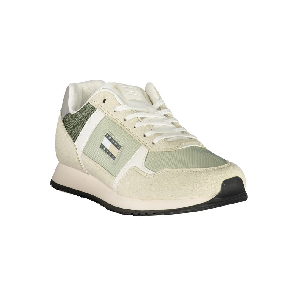Tommy Hilfiger Grüner Polyester Sneaker