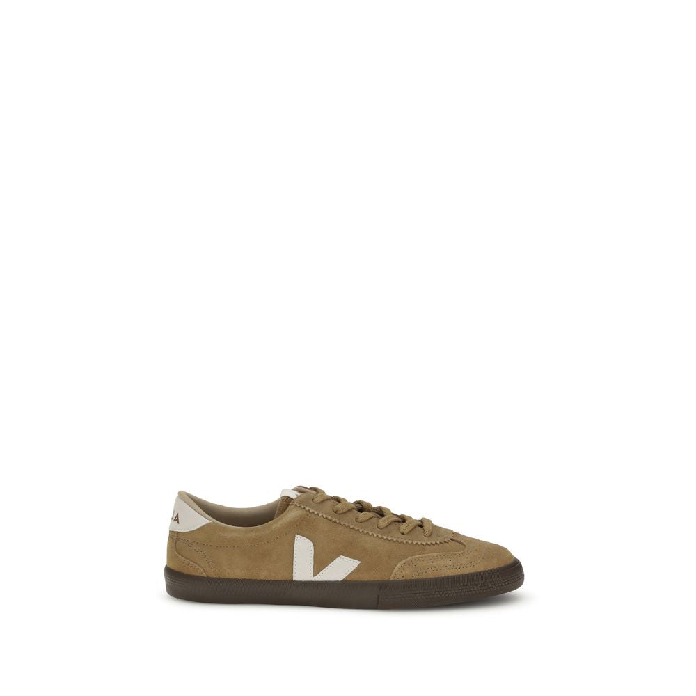 Veja Braune Ledersneaker