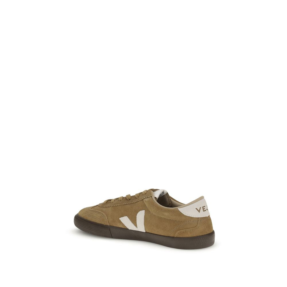 Veja Braune Ledersneaker
