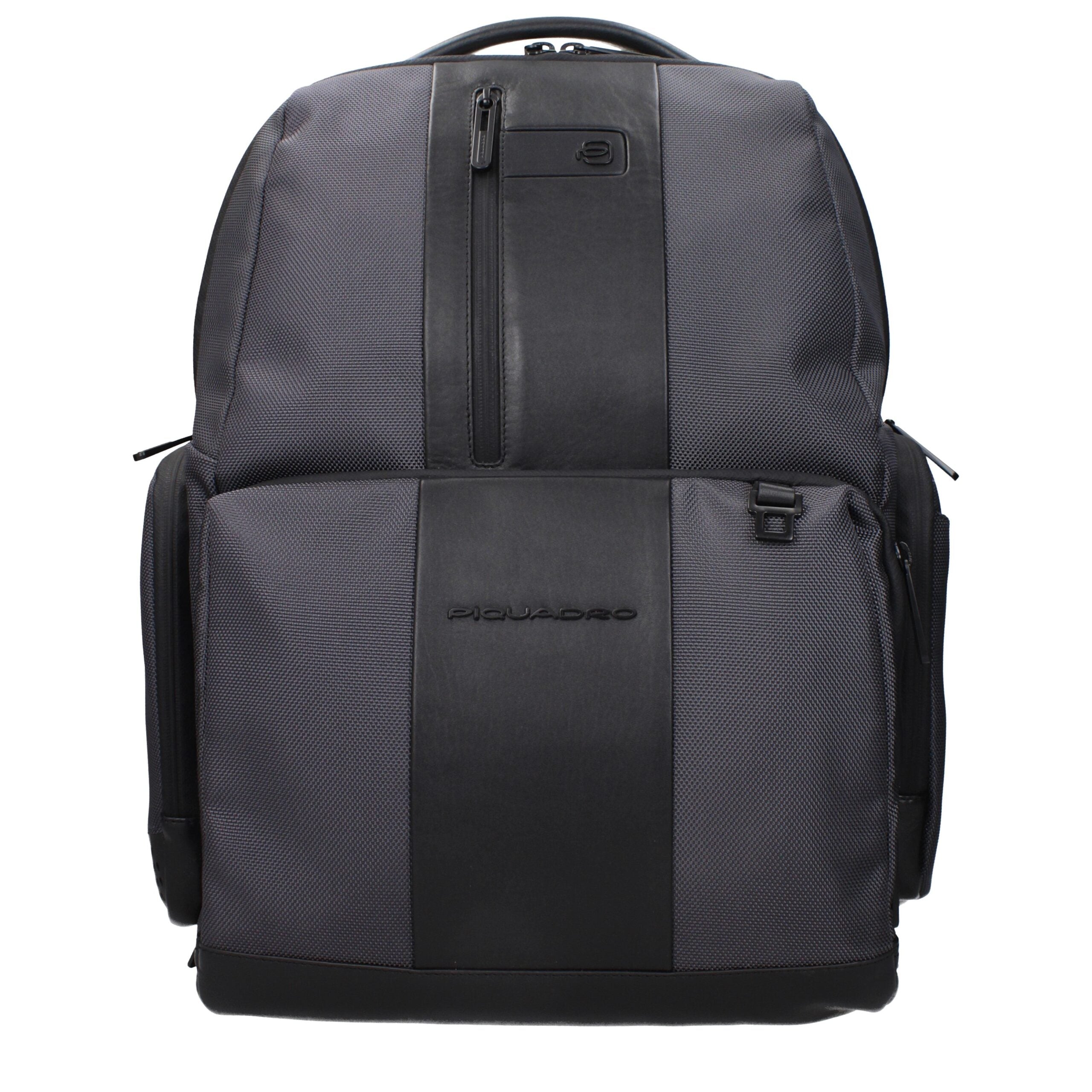 Piquadro Grauer Nylon-Rucksack
