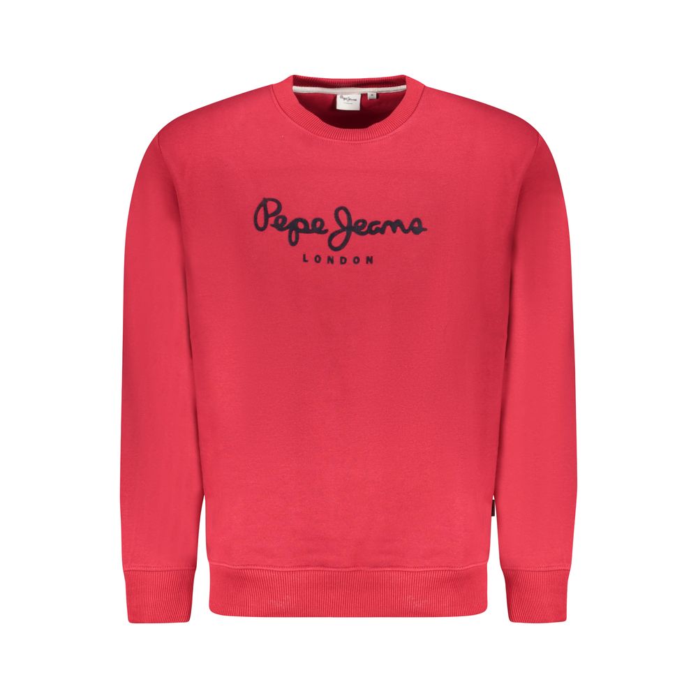 Pepe Jeans Roter Baumwollpullover