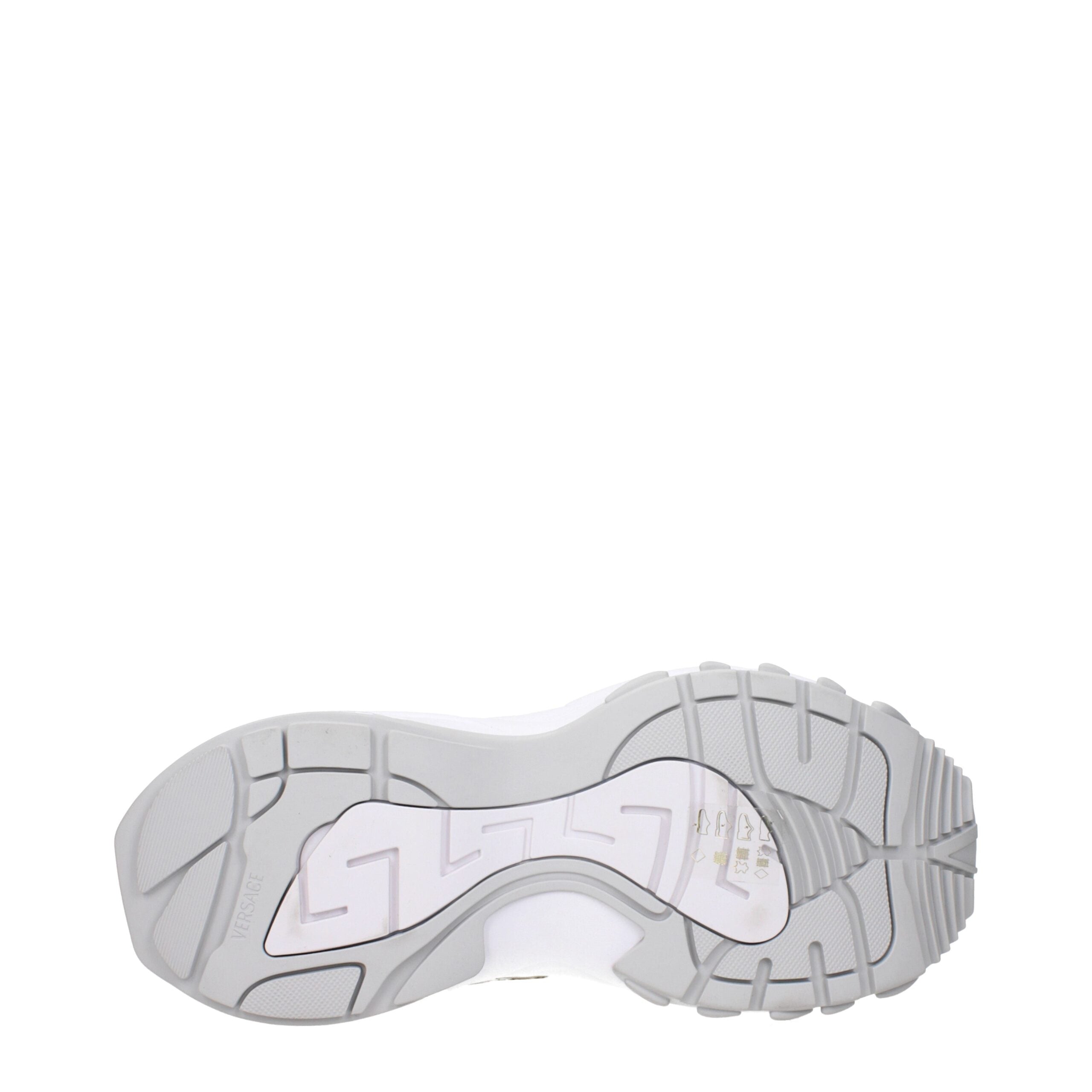 Versace Goldfarbene Stoff-Low Tops