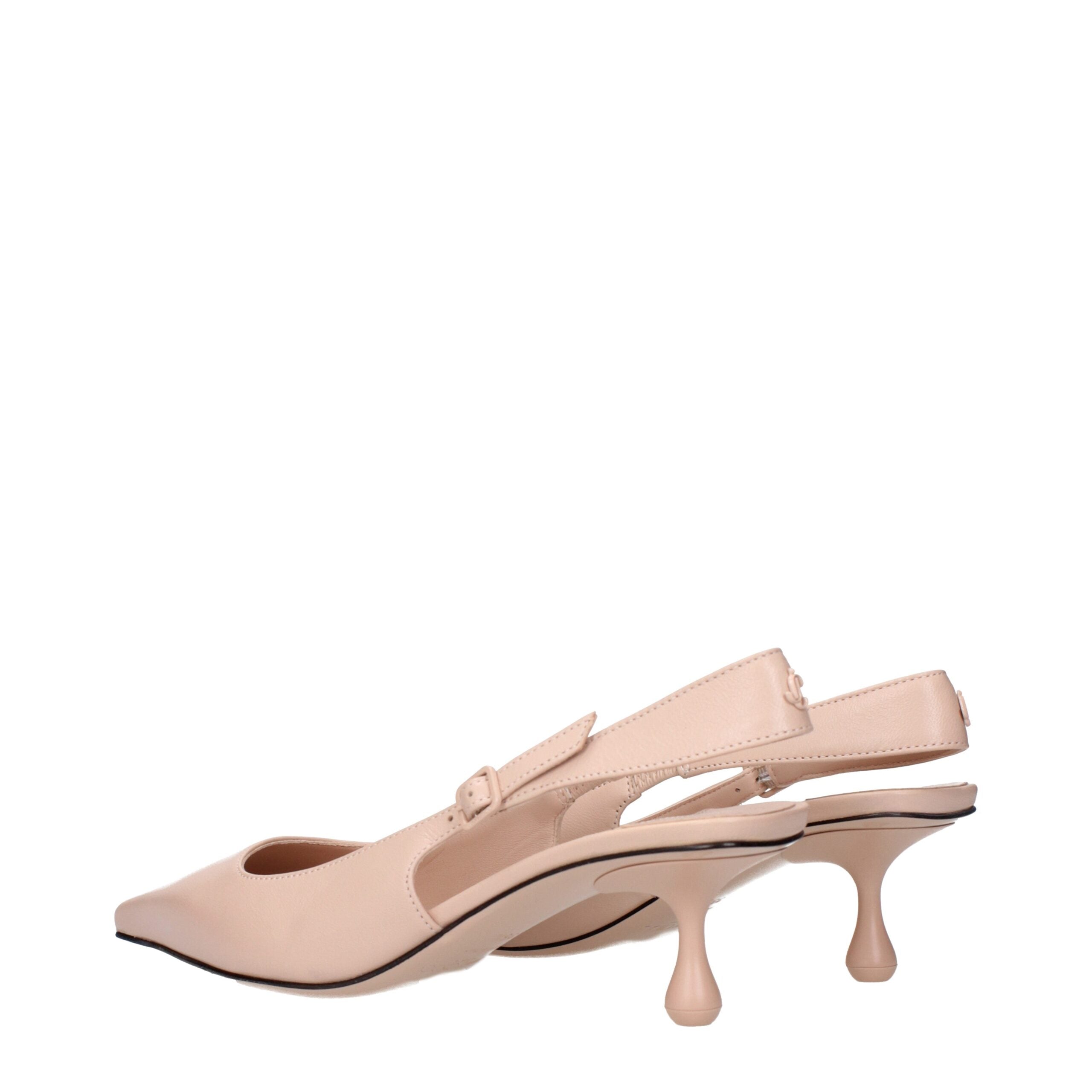 Jimmy Choo Rosa Leder Pumps mit hohem Absatz