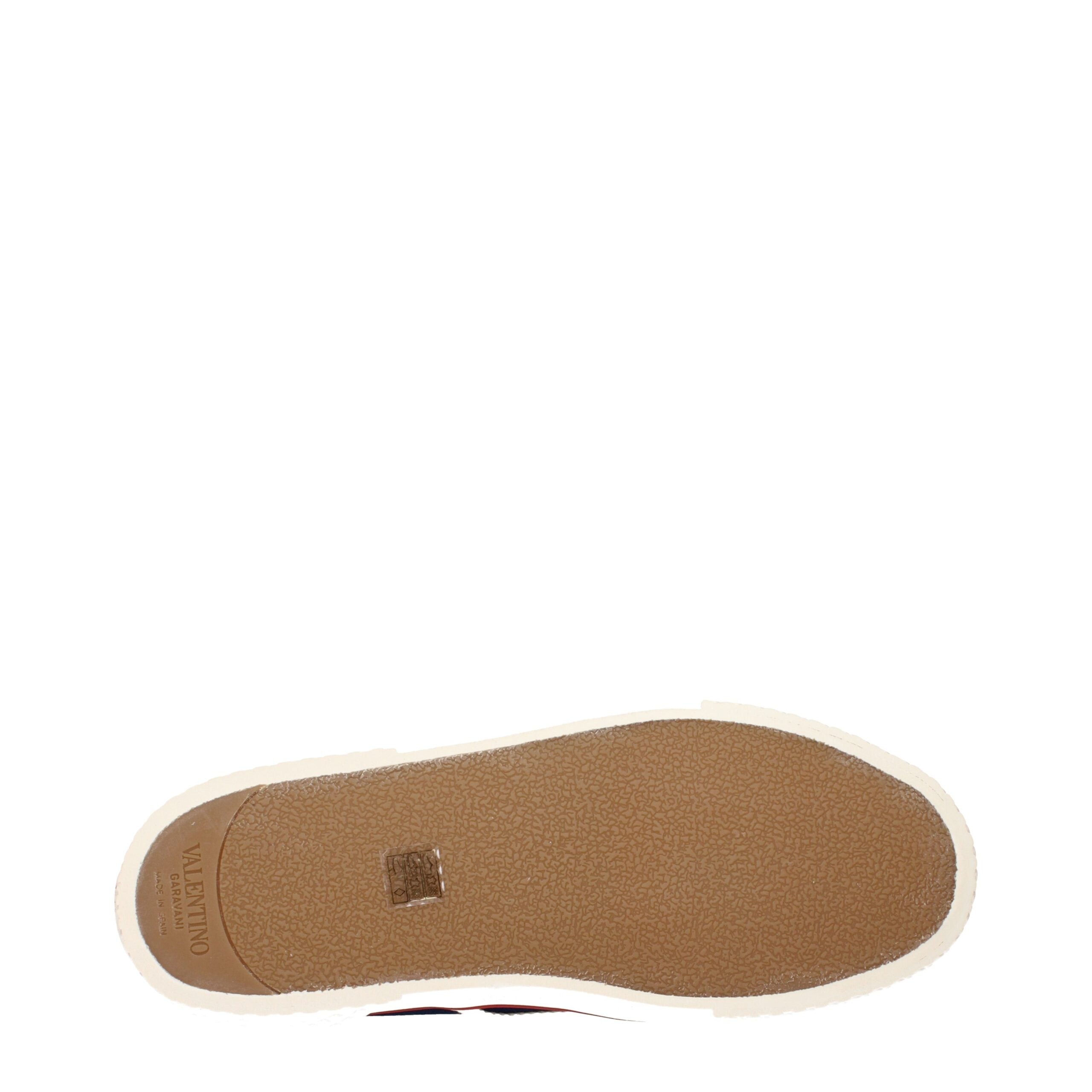 Valentino Garavani Blaue Stoff Low Tops