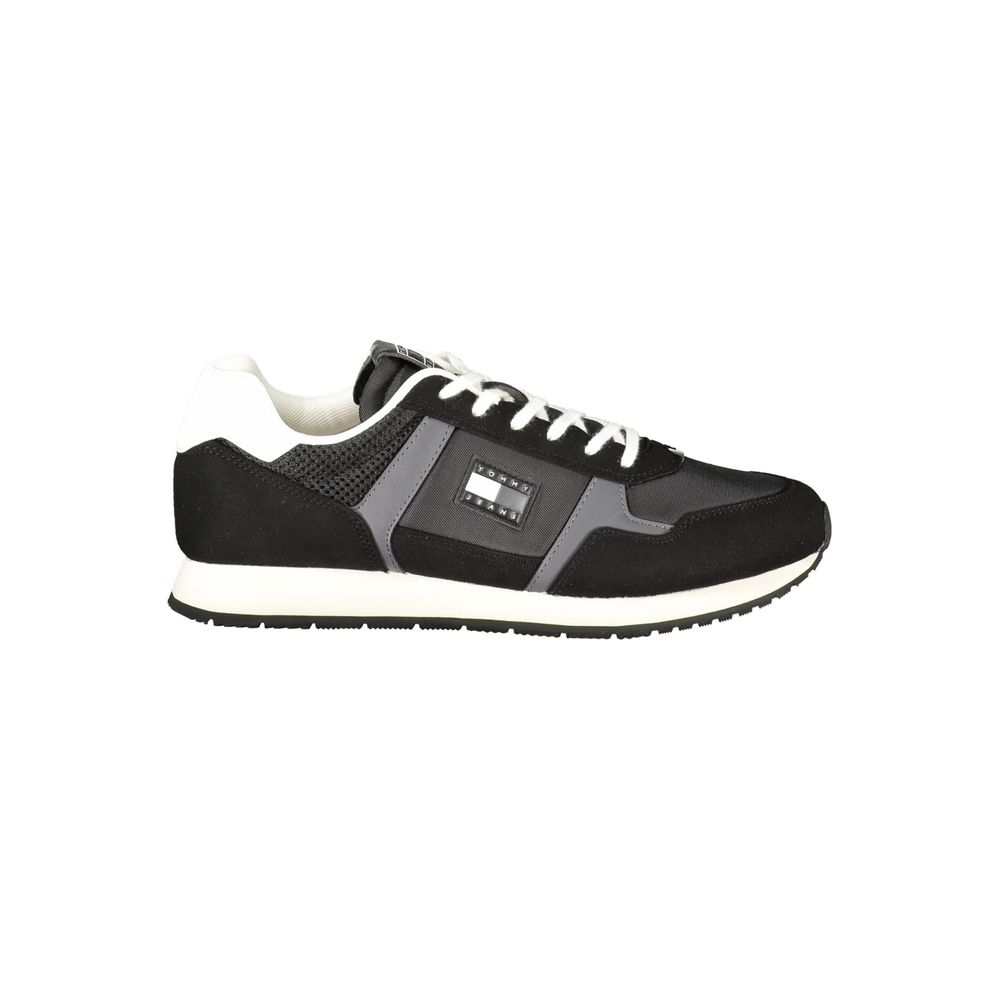 Tommy Hilfiger Schwarzer Polyester Sneaker