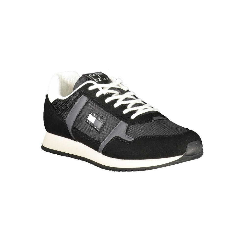 Tommy Hilfiger Schwarzer Polyester Sneaker