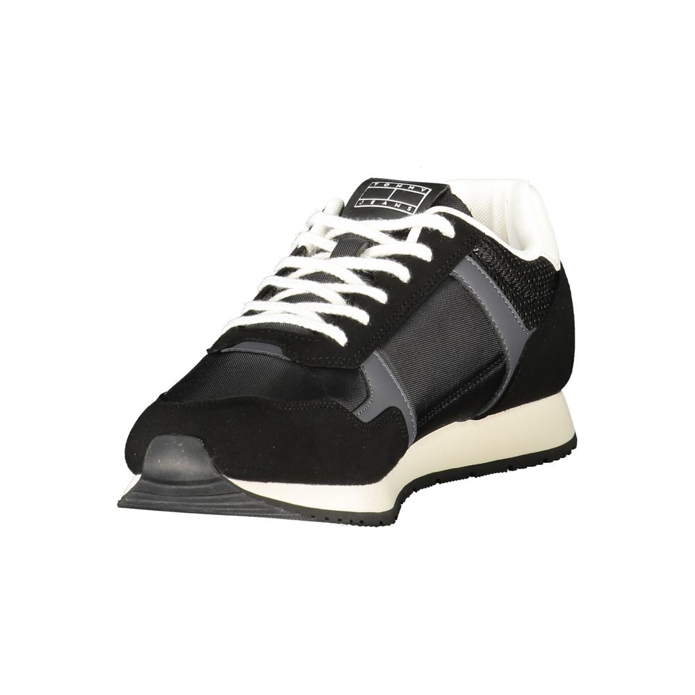Tommy Hilfiger Schwarzer Polyester Sneaker