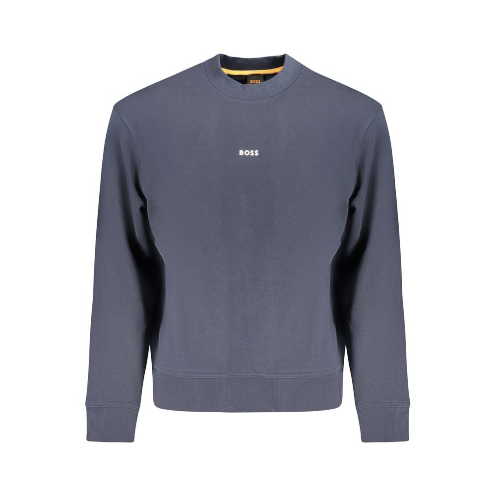 Hugo Boss Blauer Baumwollpullover