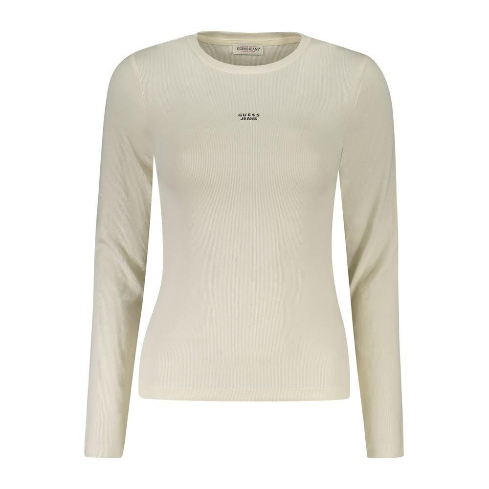 Guess Jeans Weiße Baumwoll-Oberteile &amp