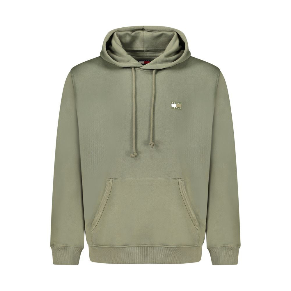 Tommy Hilfiger Grüner Baumwollpullover