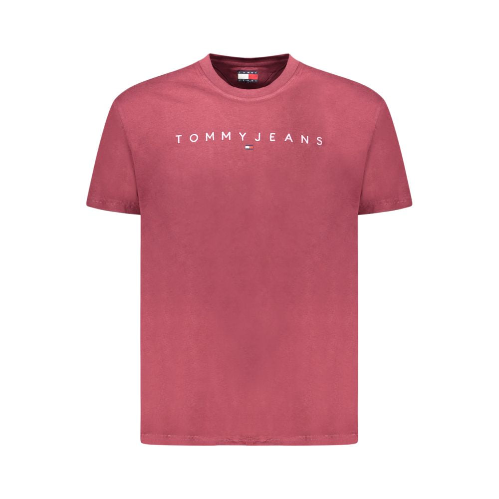 Tommy Hilfiger T-Shirt aus roter Baumwolle