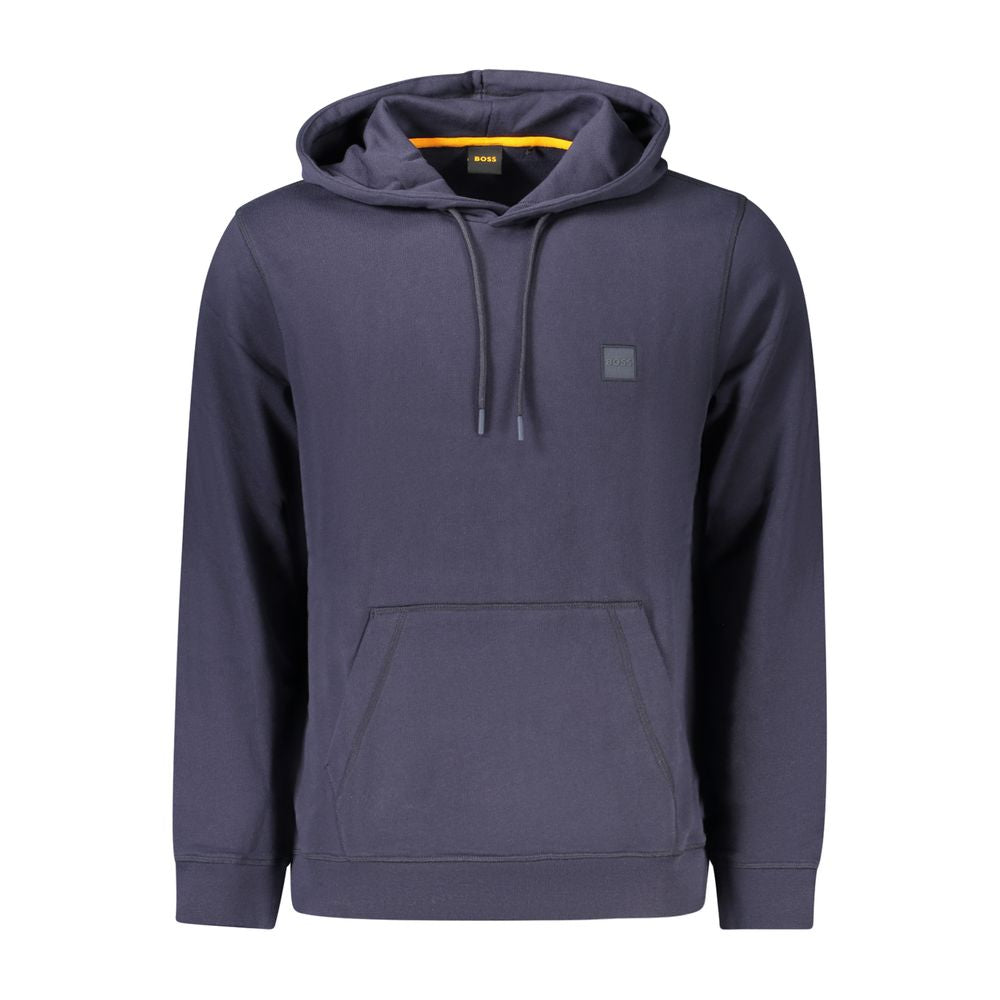Hugo Boss Blauer Baumwollpullover