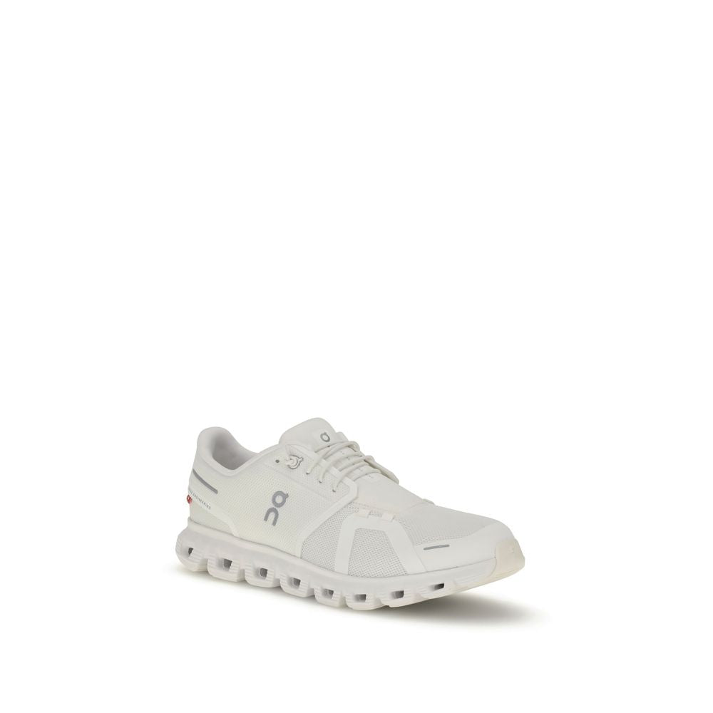 ON Weiße Sneakers aus recyceltem Polyester