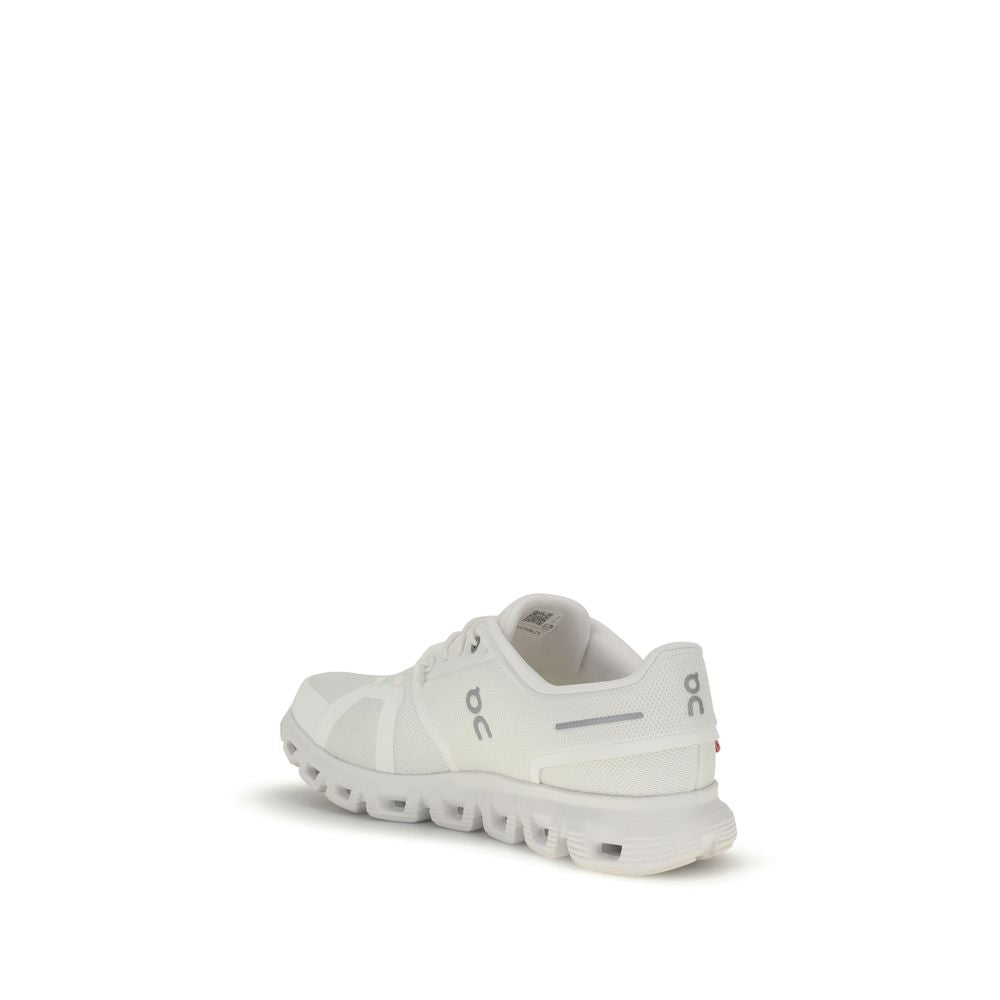 ON Weiße Sneakers aus recyceltem Polyester