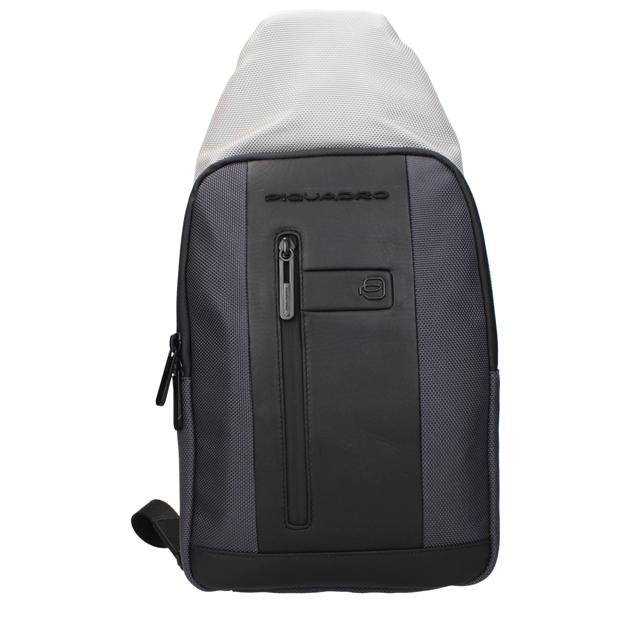 Piquadro Grauer Stoffrucksack