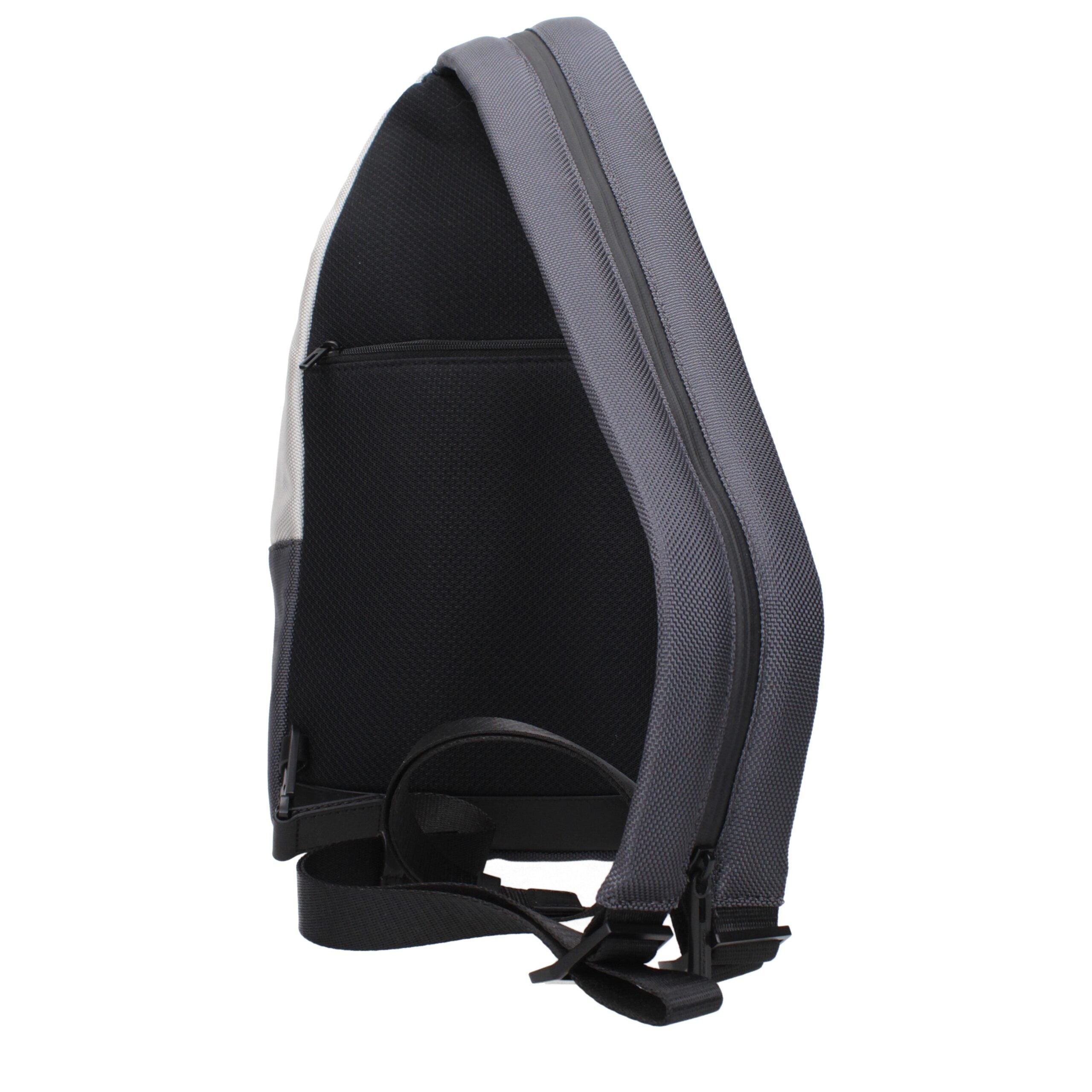 Piquadro Grauer Stoffrucksack