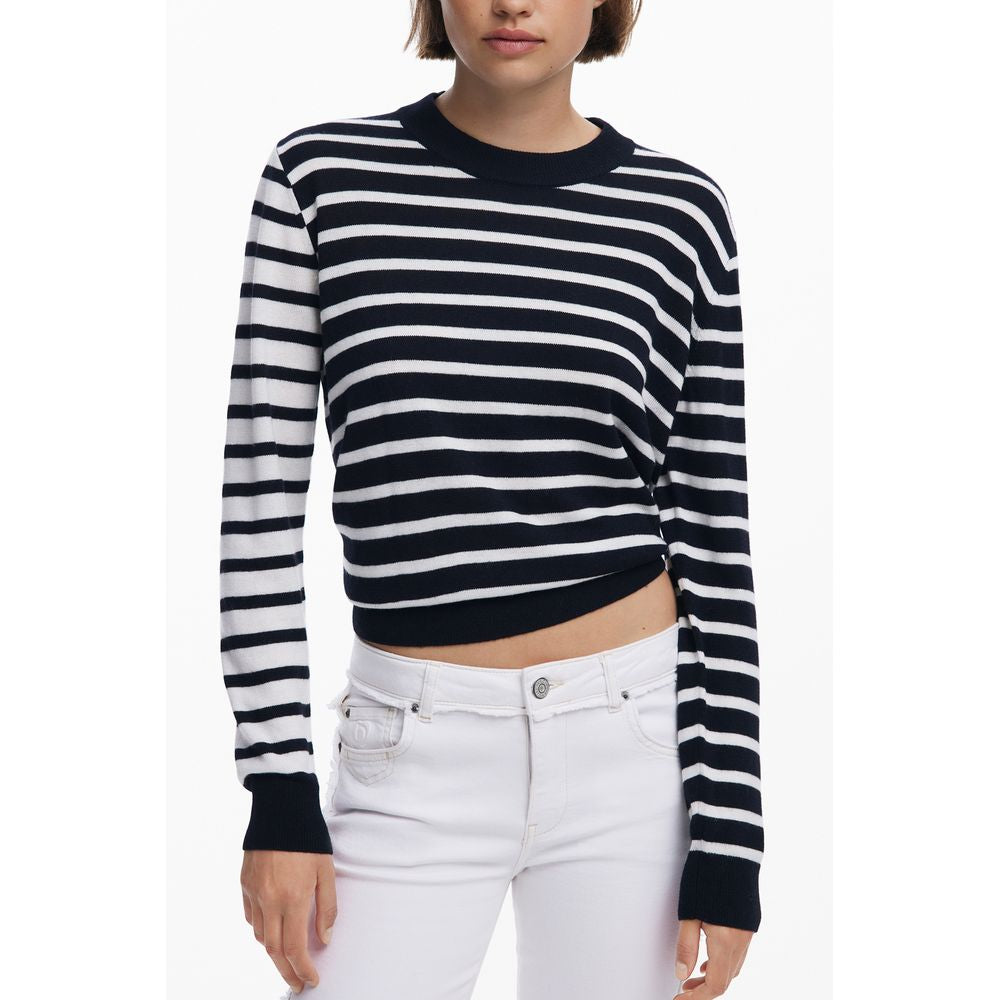 Desigual Schwarzer Wollpullover