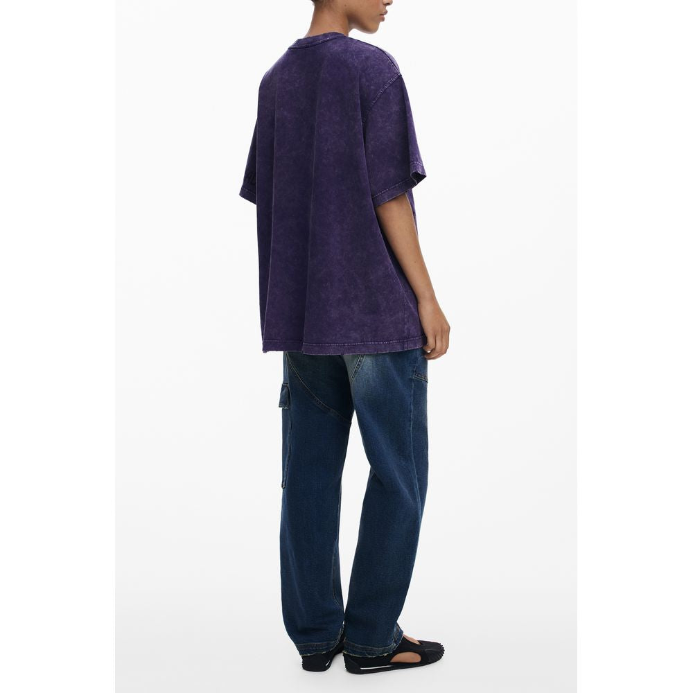 Desigual Lila Baumwolle Tops &amp