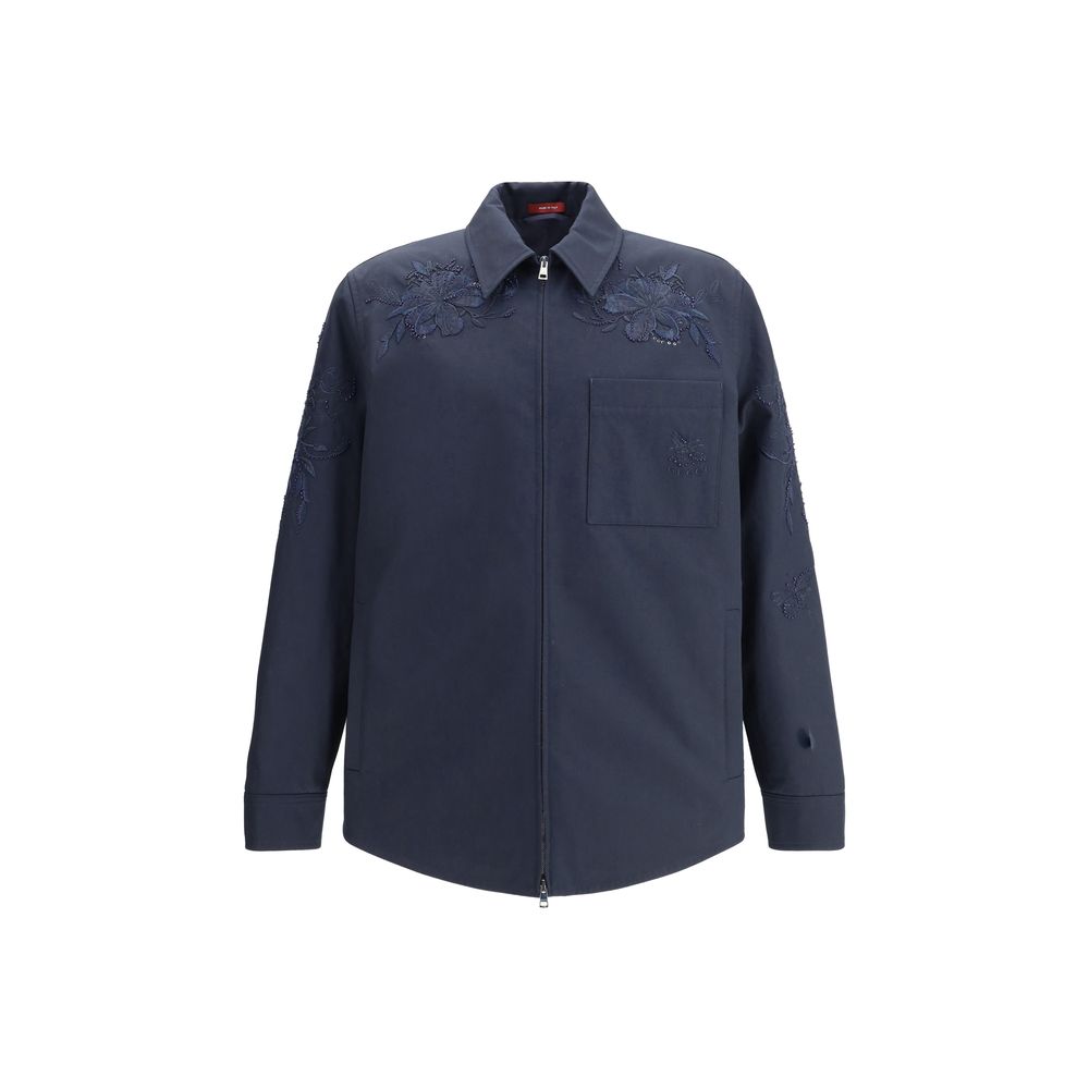 Gucci Baumwolljacke mit Stickerei