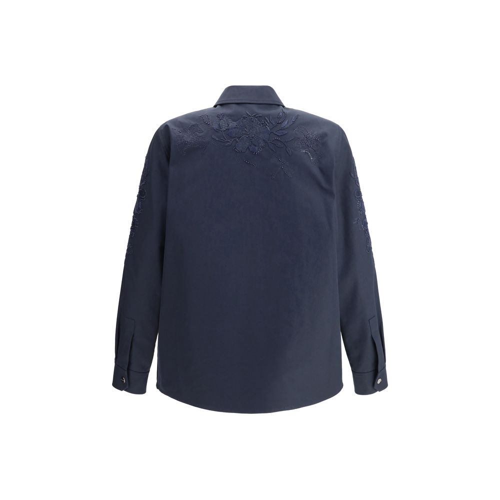 Gucci Baumwolljacke mit Stickerei