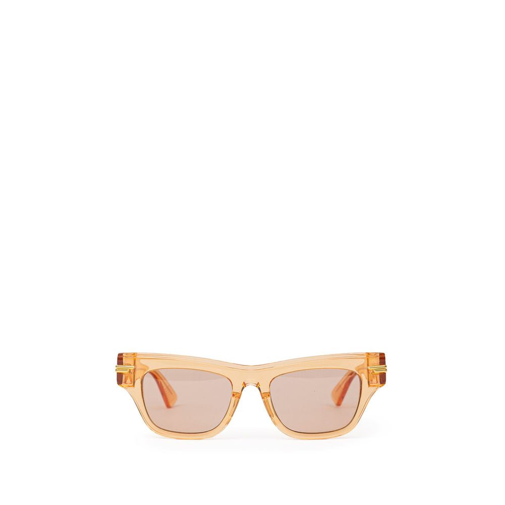 Bottega Veneta Orange Acetat-Sonnenbrille