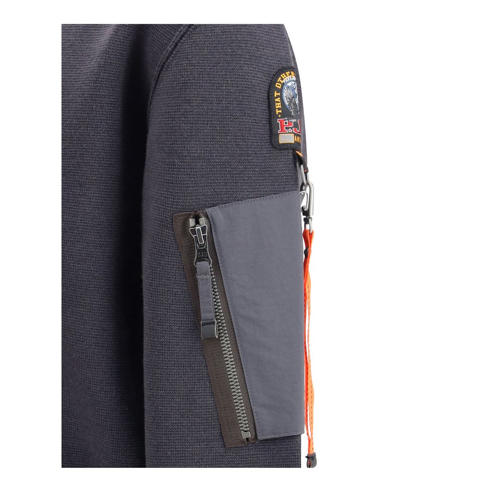 Parajumpers Graues Baumwoll-Sweatshirt