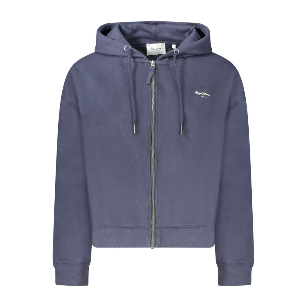 Pepe Jeans Blauer Baumwollpullover für Frauen