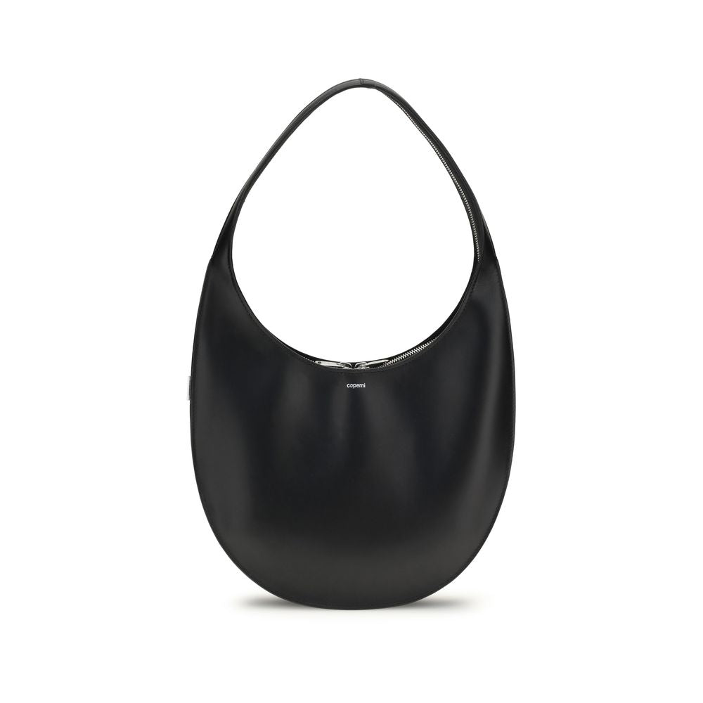 Coperni Schwarze Kalbshaut Bos Taurus Schultertasche