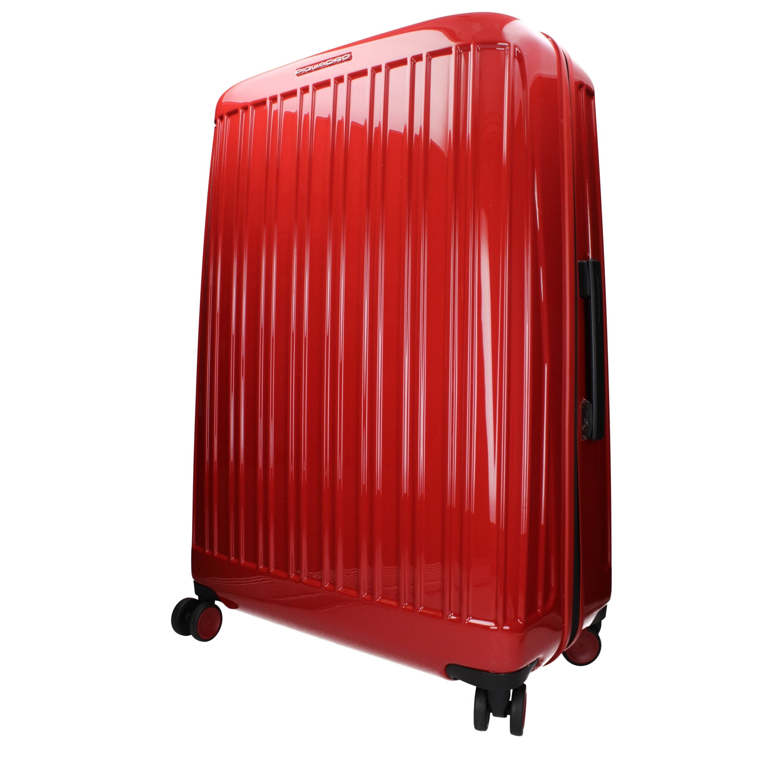 Piquadro Rotes Polycarbonat Reisegepäck und Reisen