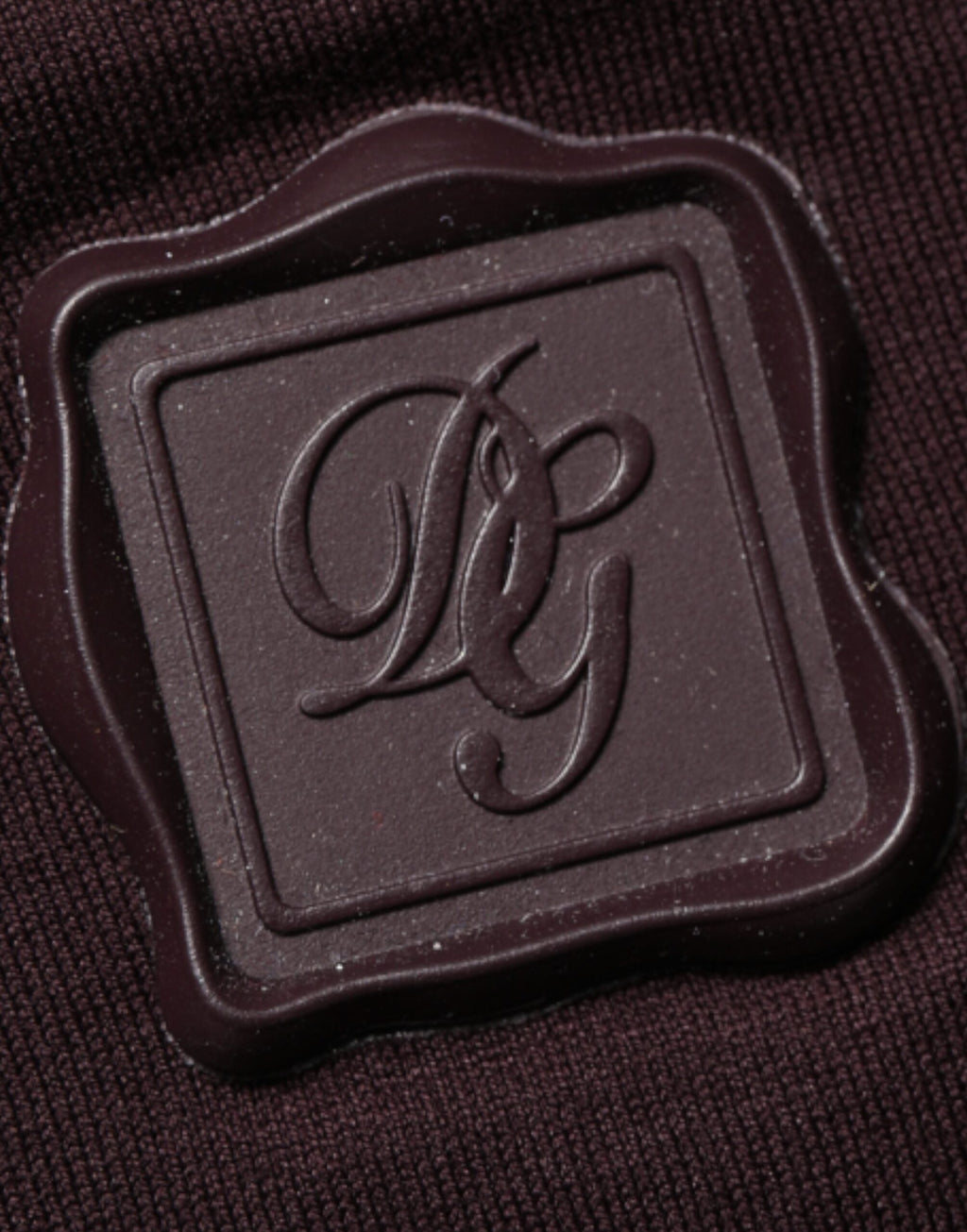 Dolce & Gabbana Brown Logo Plaque Cotton Crew Neck T-shirt
