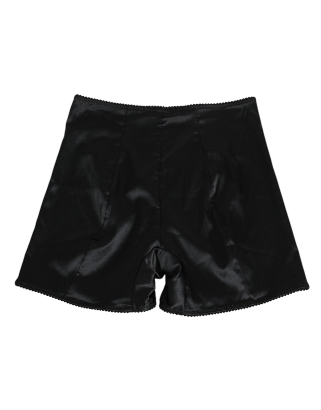 Dolce & Gabbana Black Silk Stretch Slip Cycling Women Underwear