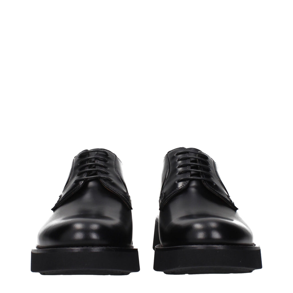 Church's Schwarze Leder Oxfords und Derbies