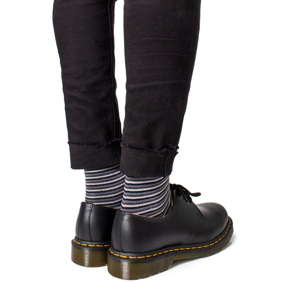 Dr. Martens Schwarze Leder-Schnürschuhe