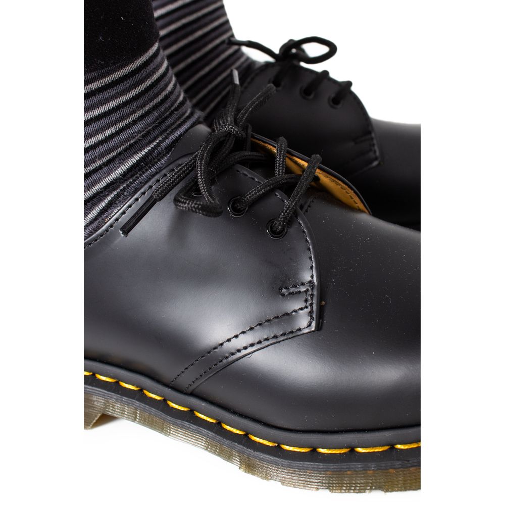 Dr. Martens Schwarze Leder-Schnürschuhe