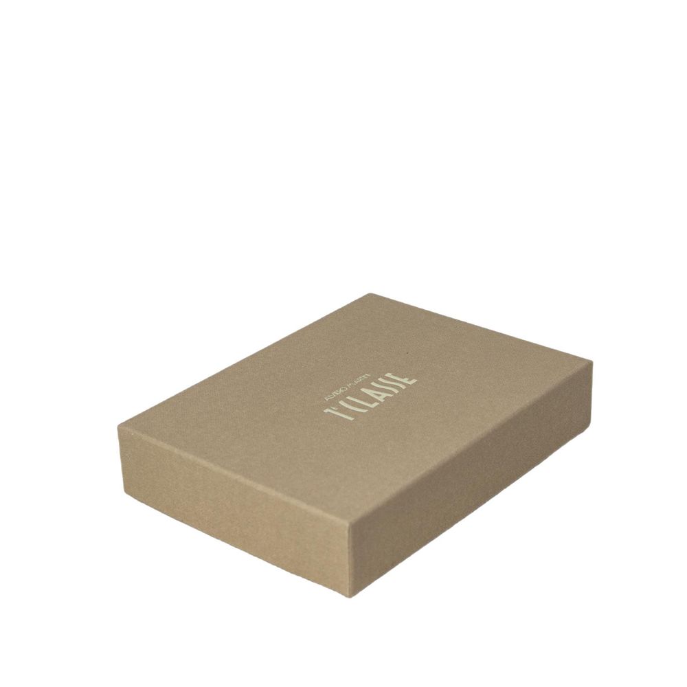 Alviero Martini Prima Classe Schwarzes Leder Portemonnaie