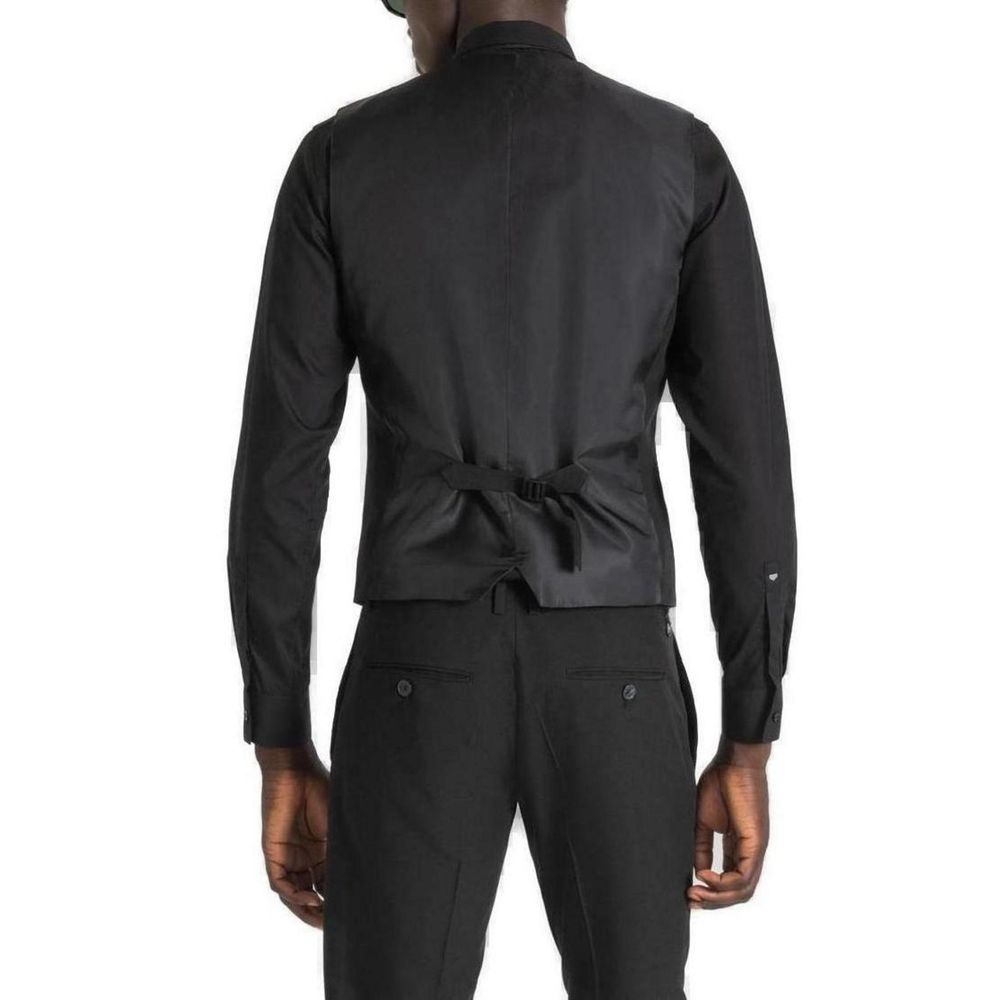 Antony Morato Schwarze Polyesterweste