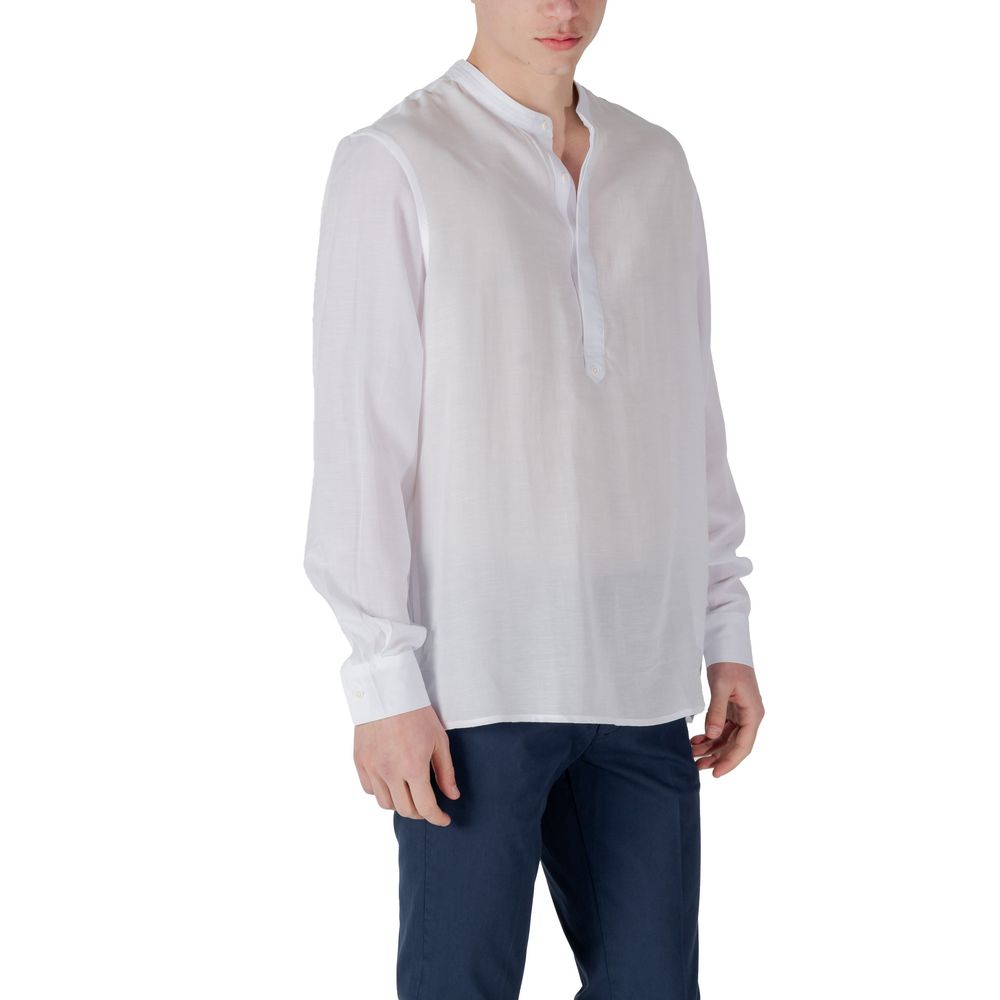 Antony Morato Weißes Lyocell-Hemd