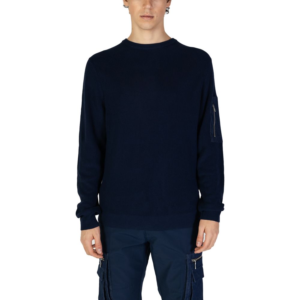 Antony Morato Blaue Baumwoll-Sportbekleidung