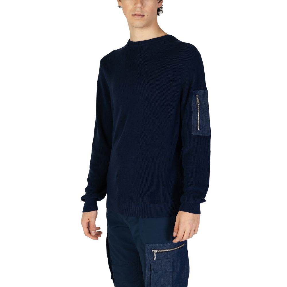 Antony Morato Blaue Baumwoll-Sportbekleidung